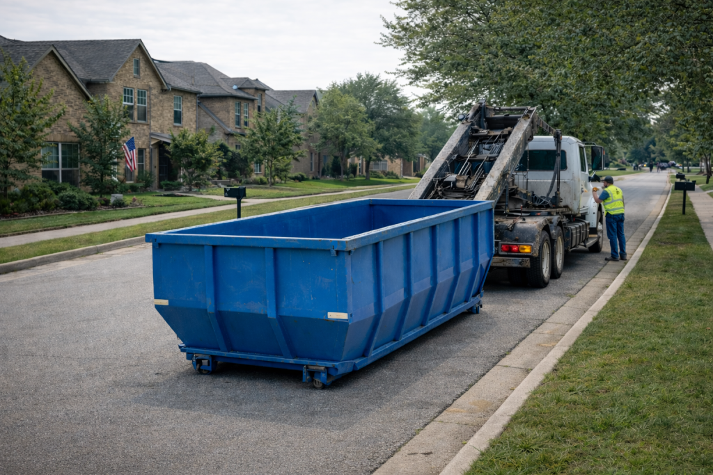 dumpster rental cost in Pottsboro TX